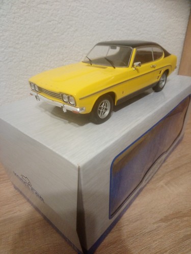 Ford capri mcg gelb - capri, 1:18