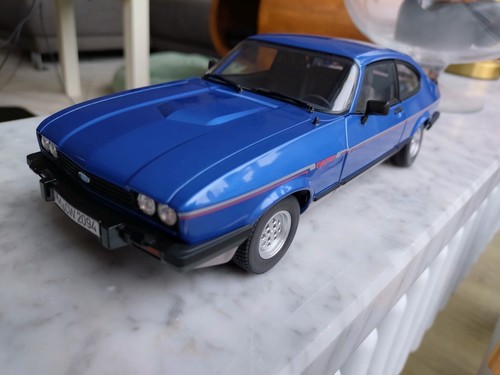 Ford capri iii blau silber - capri,
