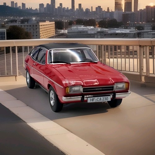 Ford capri ghia 1974 rot - 3.0,
