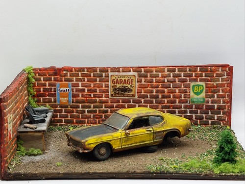 Abandoned cars series - series., die